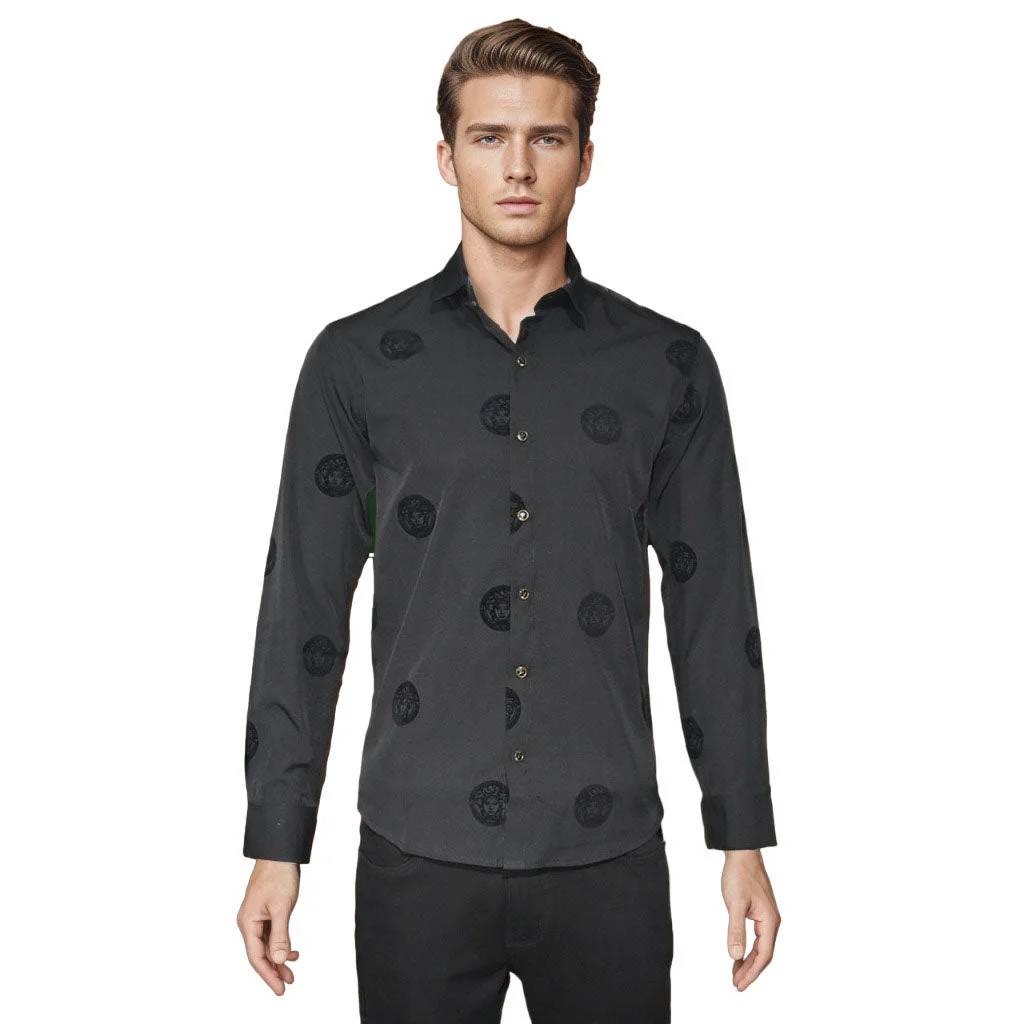 Versace Black Premium Quality Designer Shirt-5