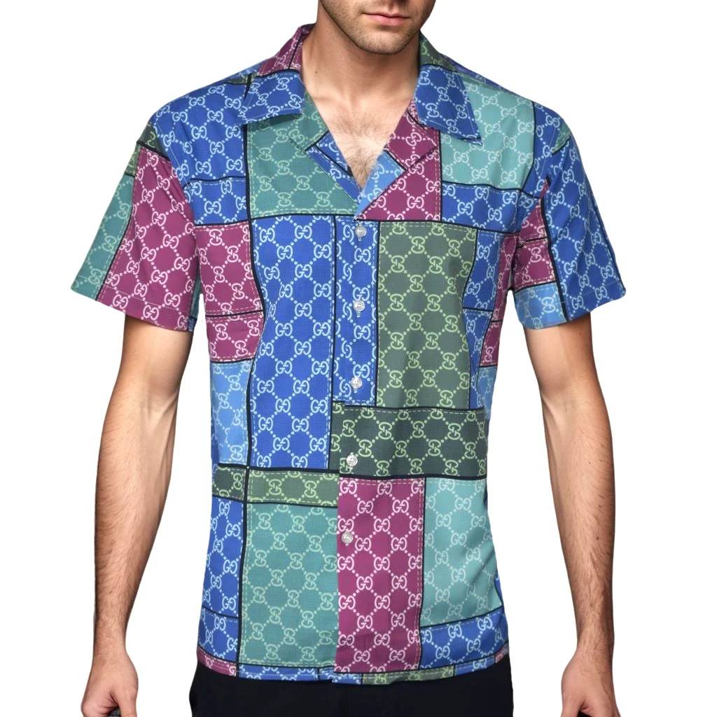 Gucci Logo Printed Premium Quality Half Sleeve Shirt-2