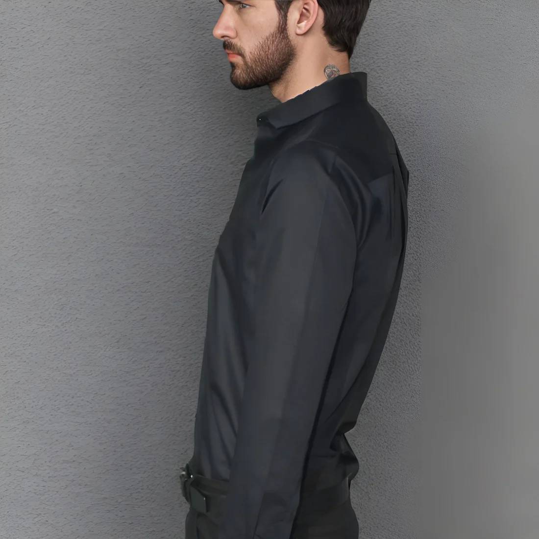 Armani Exchange Black Premium Quality Shirt-3