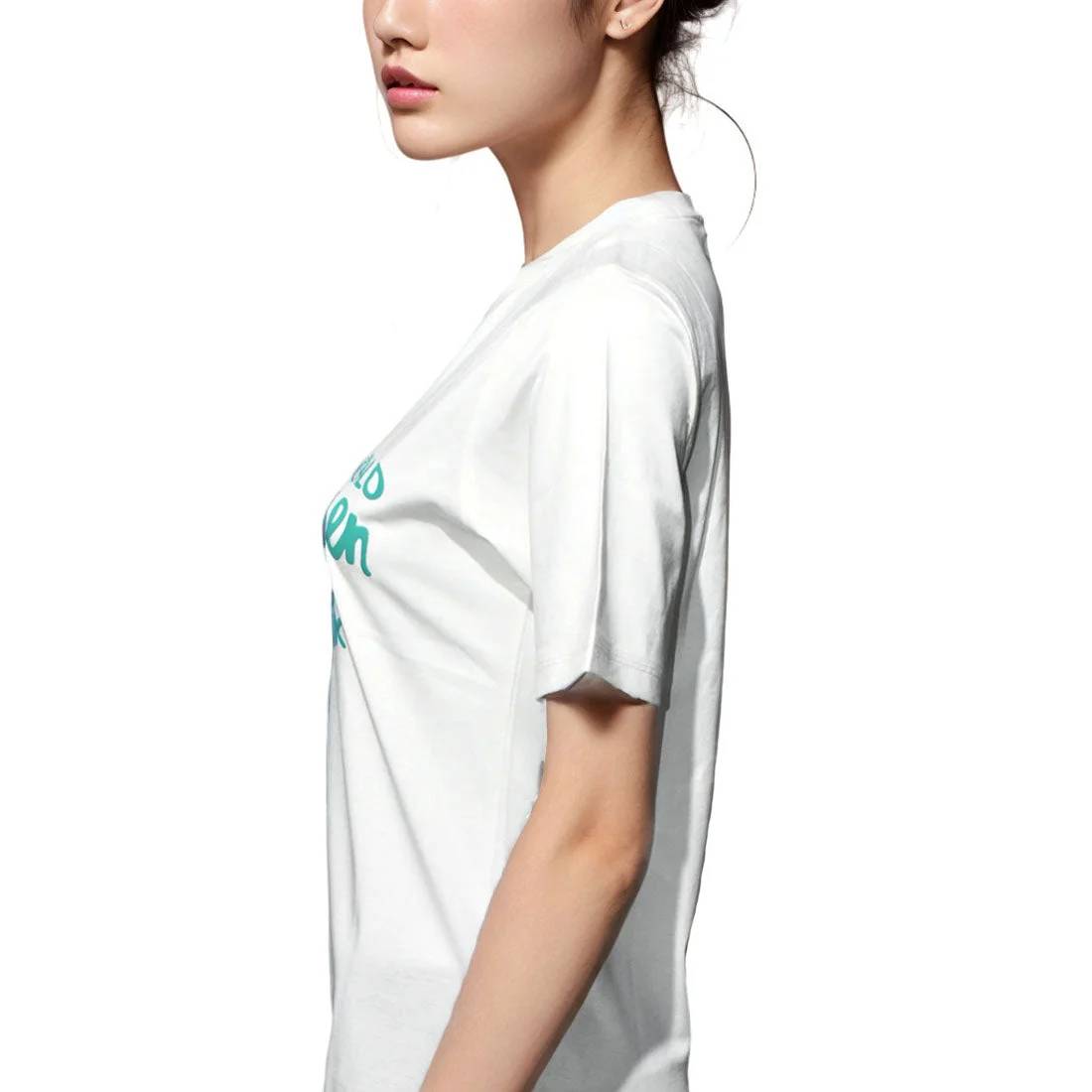 White Premium Quality Women T-shirt-2