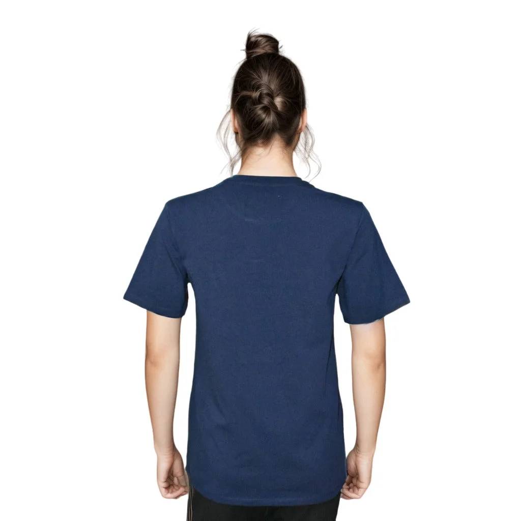 Abercrombie Blue Premium Quality Women T-shirt-1