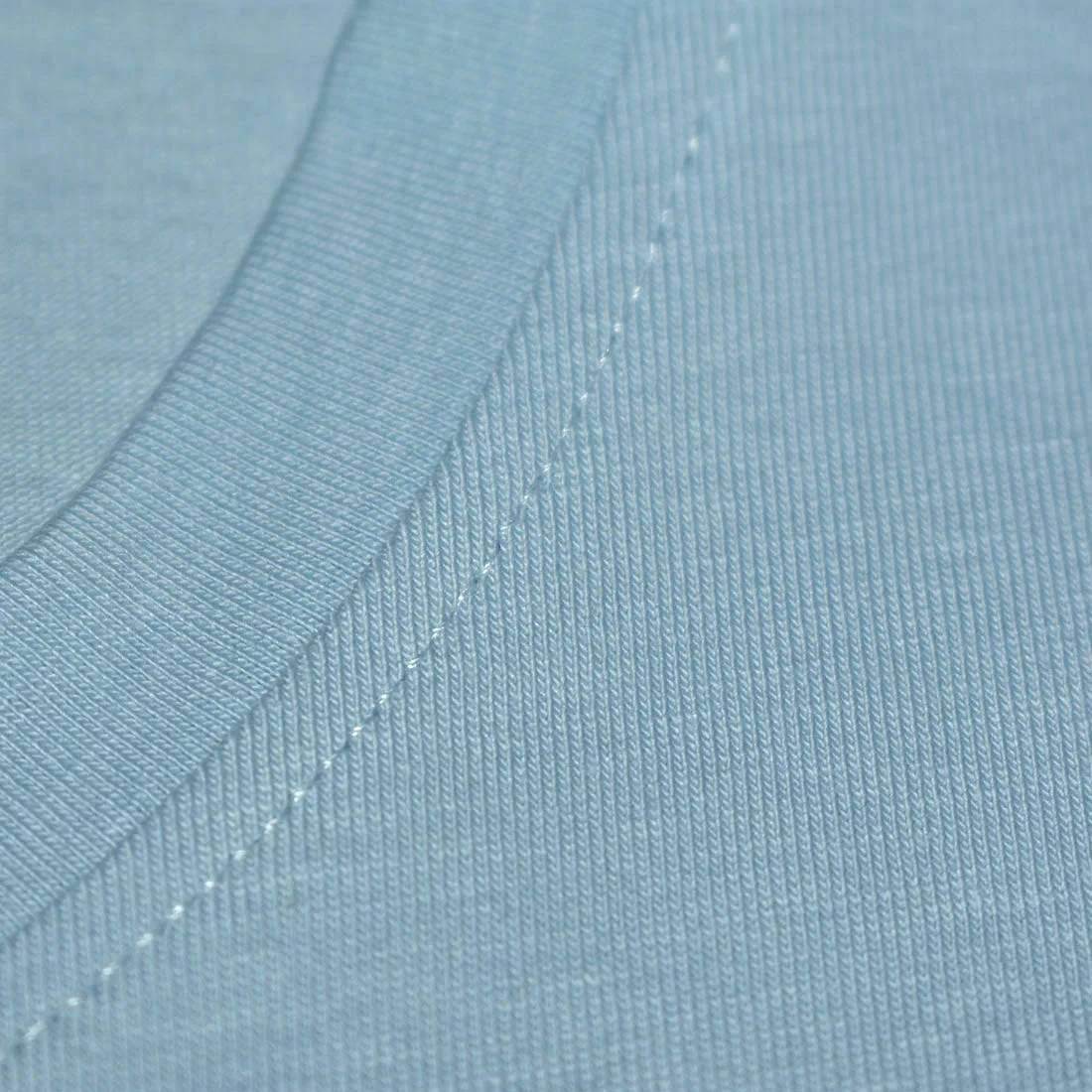 Abercrombie Light Blue Premium Quality Women T-shirt-4