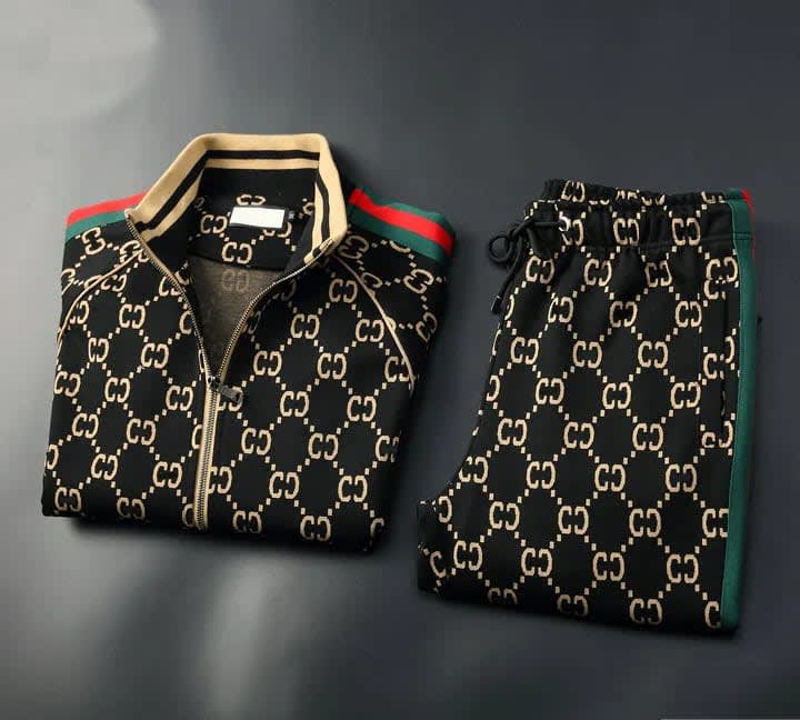 Gucci GG Black Premium Quality Tracksuit-2