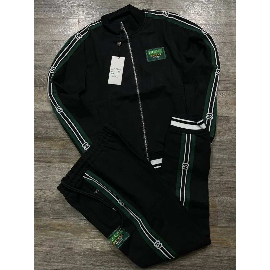 Gucci Black Premium Quality Track Set-0