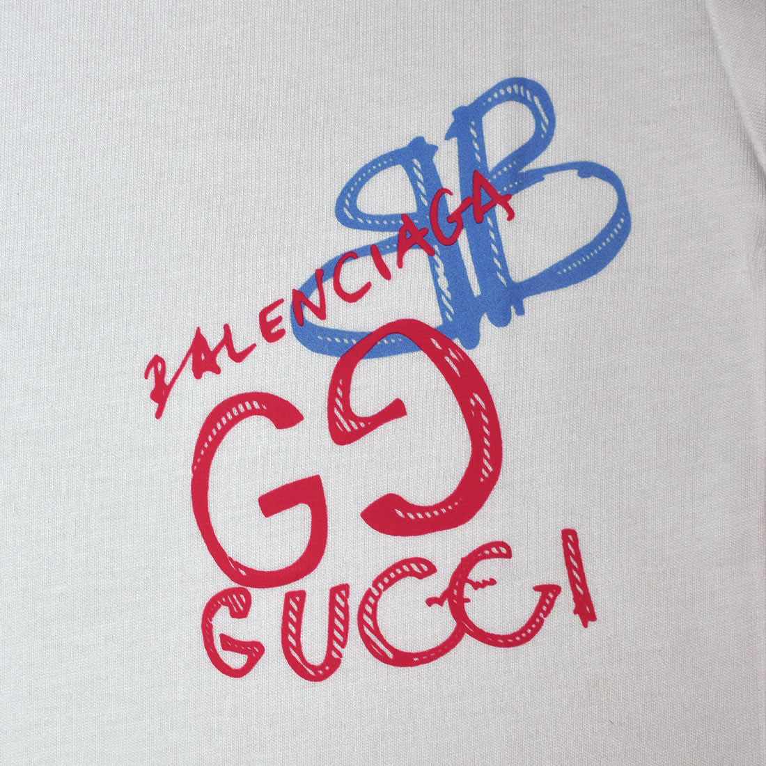 Gucci White Premium Quality Kid's T-shirt-3
