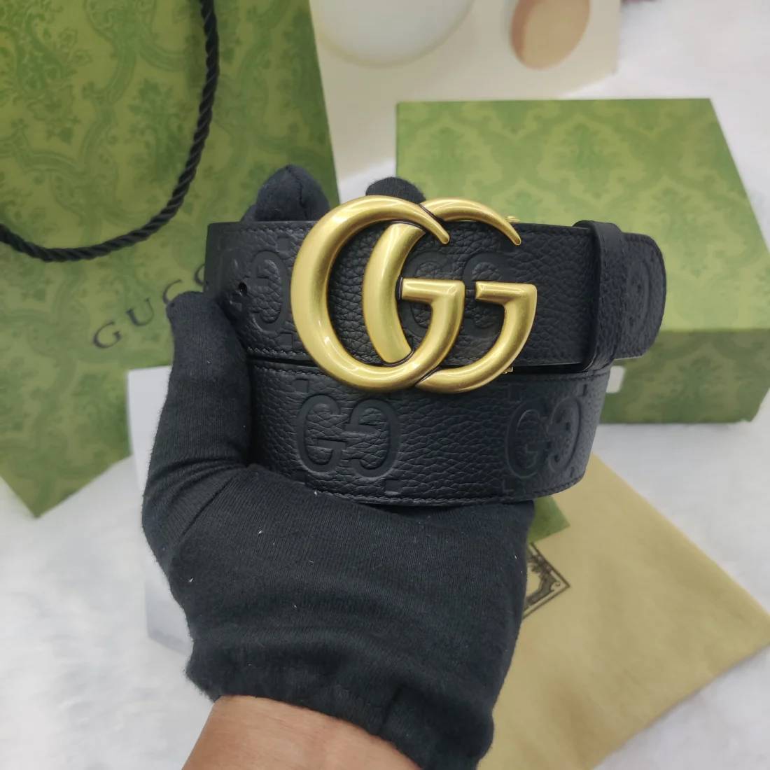 Gucci Golden Premium Quality Belt-0