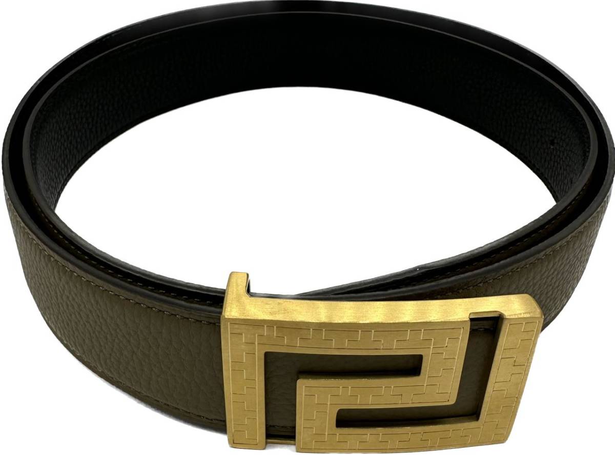 Versace Black Premium Quality Belt-2