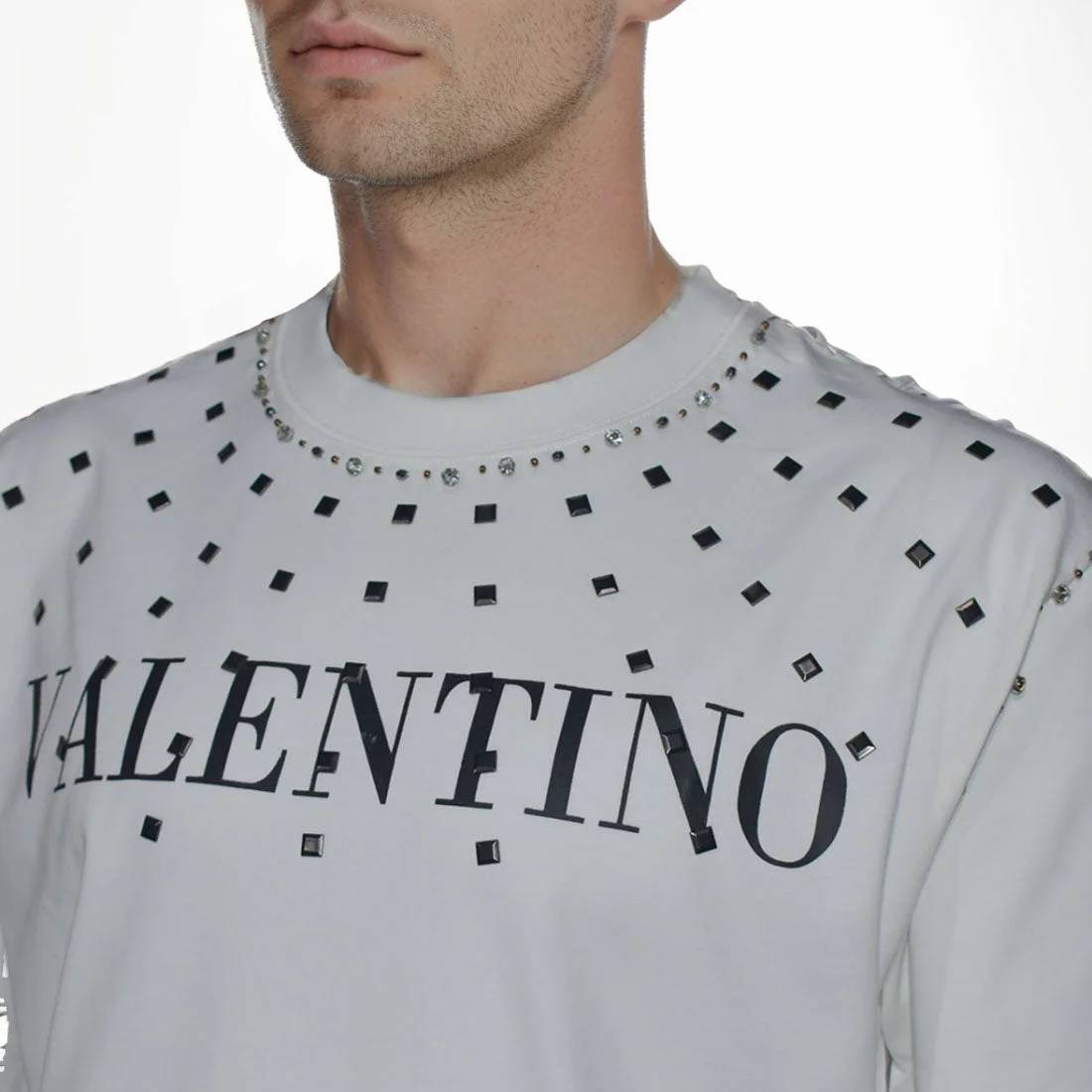 Valentino White Premium Quality T-shirt-2