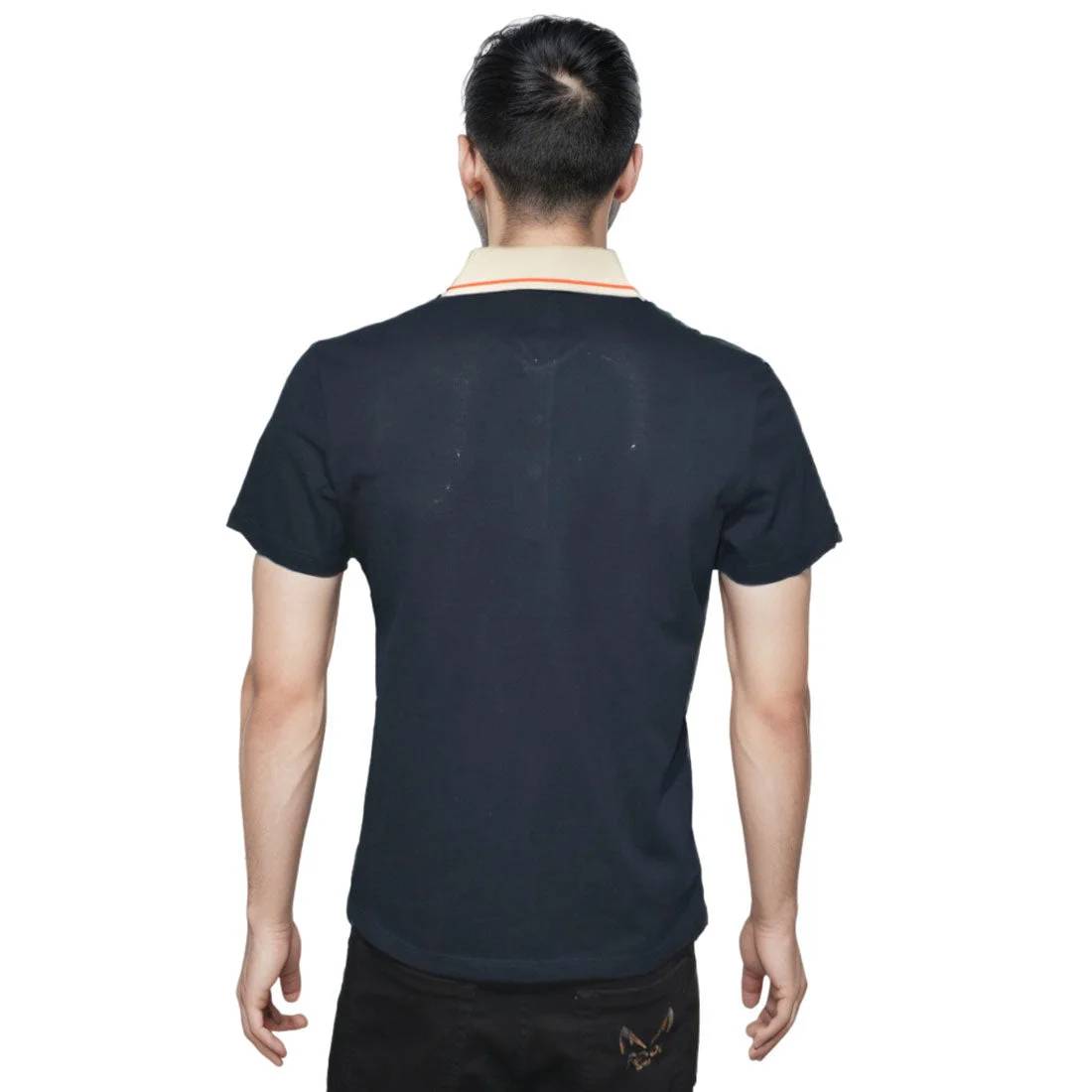 Gucci Dark Navy Blue Premium Quality T-shirt-1