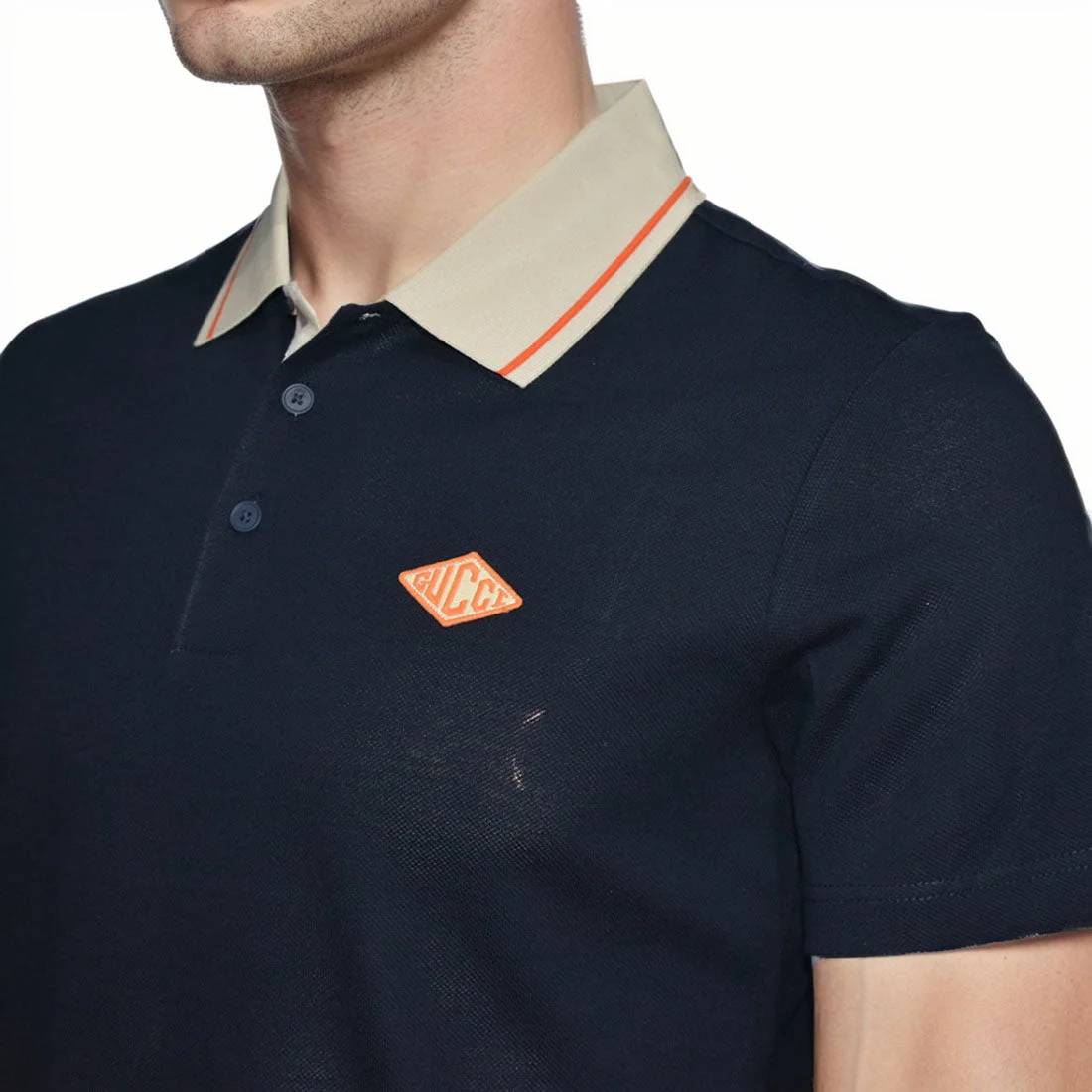 Gucci Dark Navy Blue Premium Quality T-shirt-2