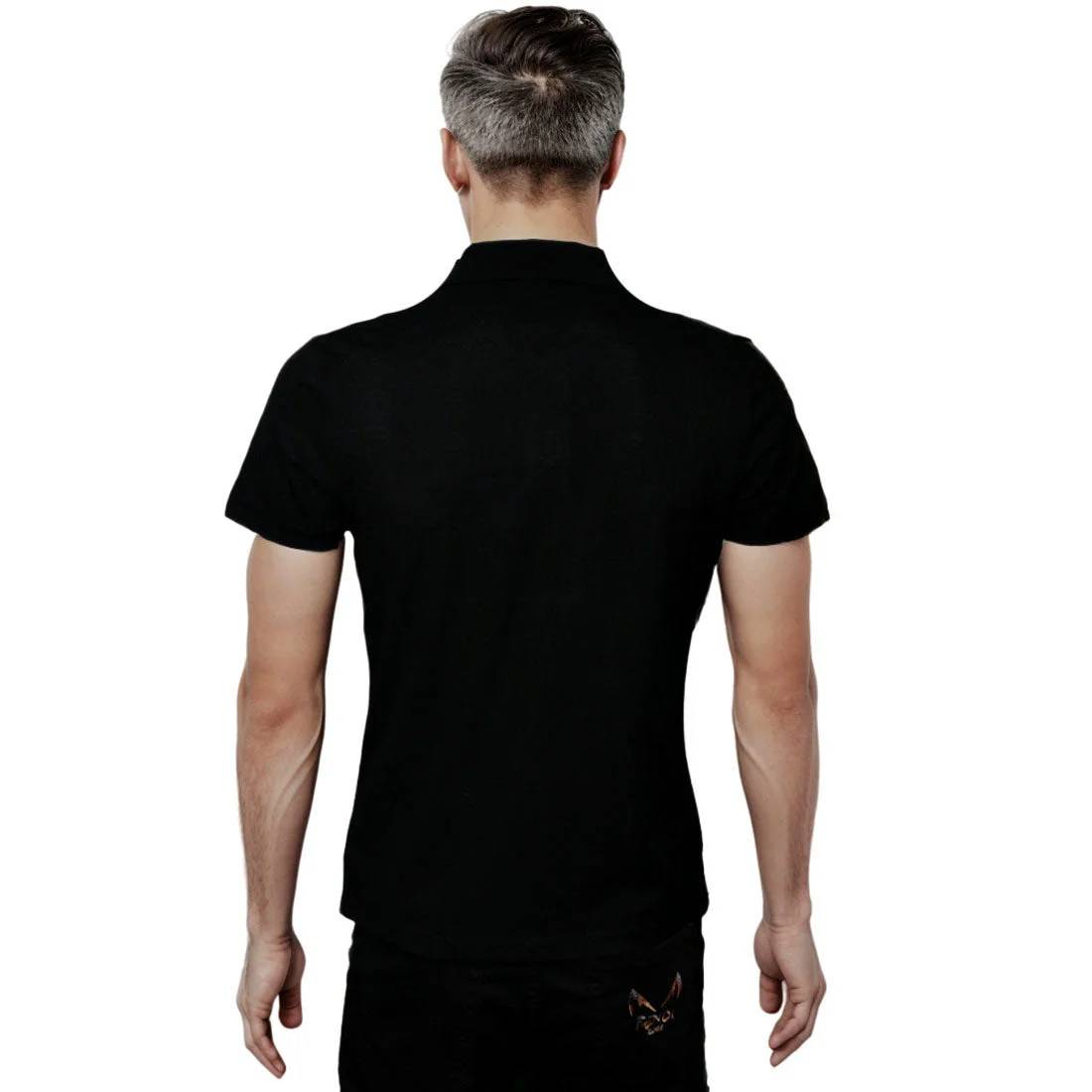 Zegna Black Premium Quality Short Sleeve T-shirt-1