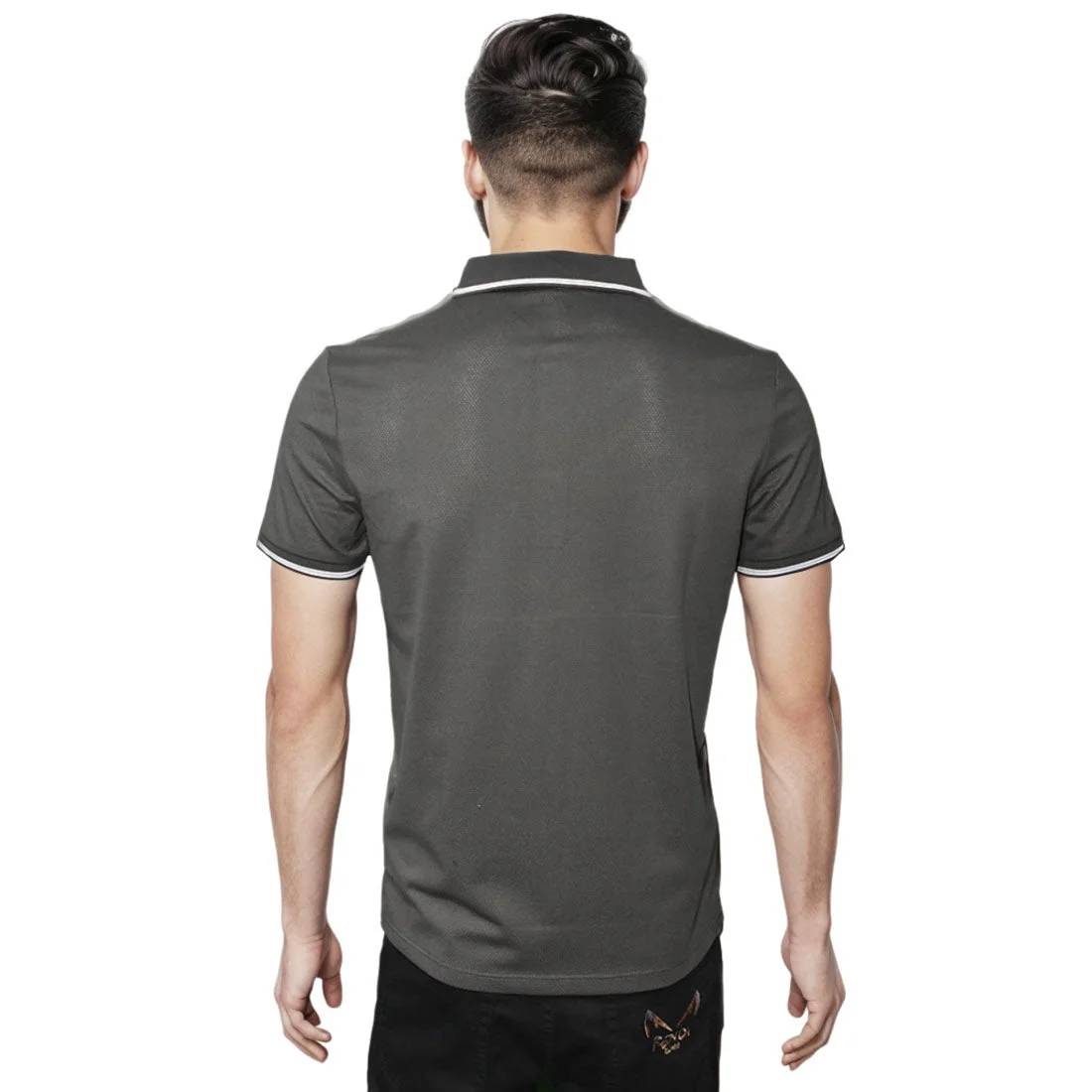 Saint Laurent Dark Grey Premium Quality T-shirt-1