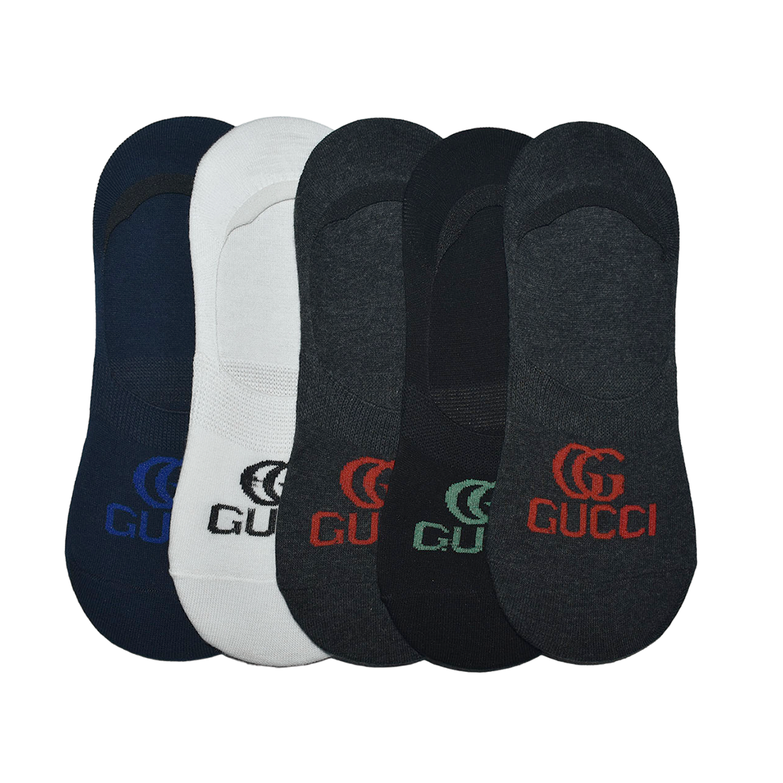 Gucci Embroidery Premium Quality No Show Socks-0