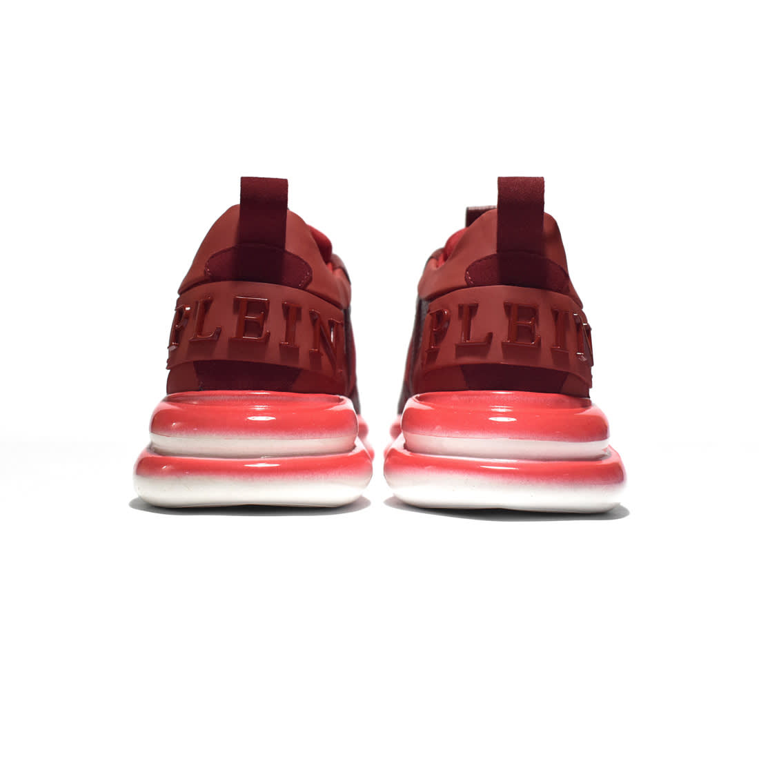 Philipp Plein Red Premium Quality Sneakers-4