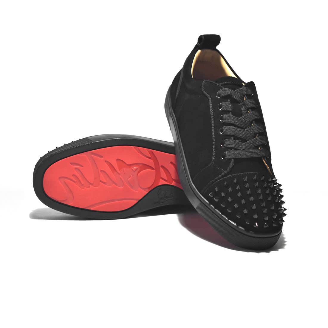 Christian Louboutin Spike Black Premium Sneakers-5