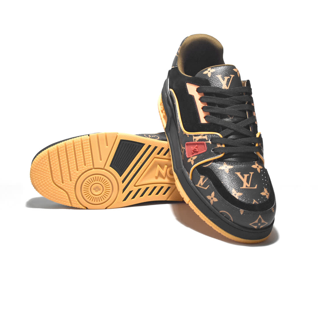 Louis Vuitton Black Premium Quality Sneakers-5