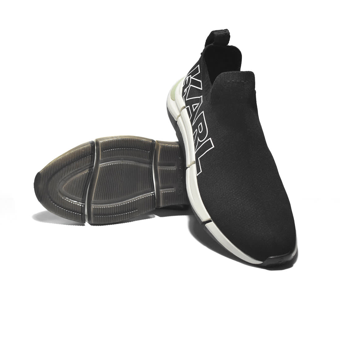 Karl Lagerfeld Black Premium Quality Sneakers-5