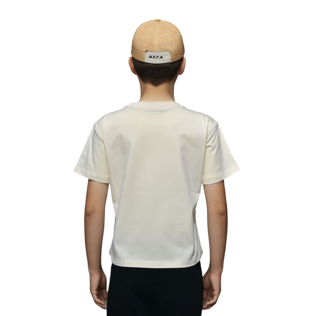 Prada Bunny Print Cream Premium Kids T-shirt-1