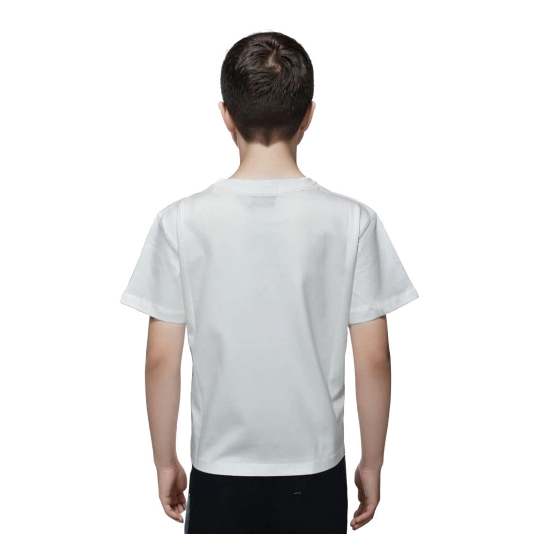 Burberry Animal Kingdom Print White Kids T-shirt-1