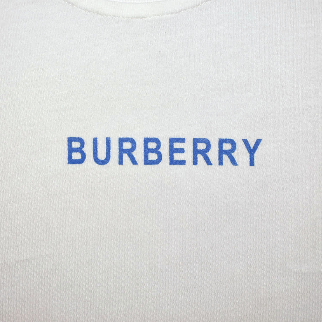 Burberry Logo Print White Premium Kids T-shirt-3