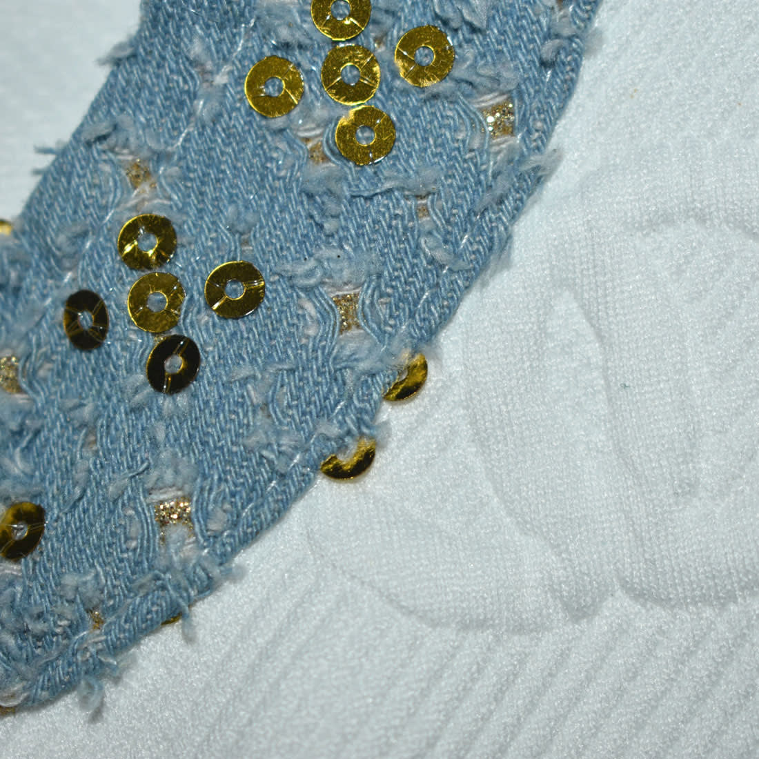 Chenal White Premium Quality Girls Co-ord Set-4