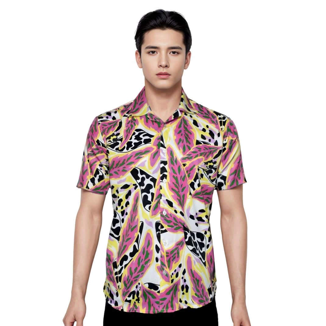 Dior Leaf Printed Premium Quality Shirt-0