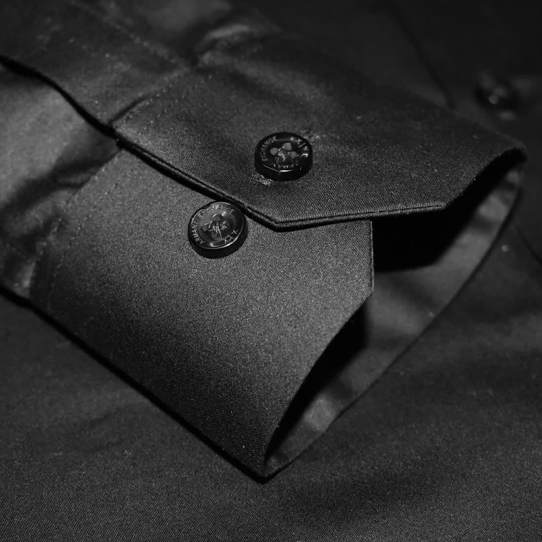 Armani Exchange Black Premium Pocket Logo Shirt-4