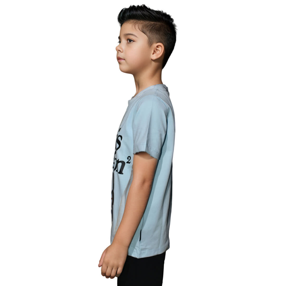 Louis Vuitton Sky Blue Premium Quality Kids T-shirt-2
