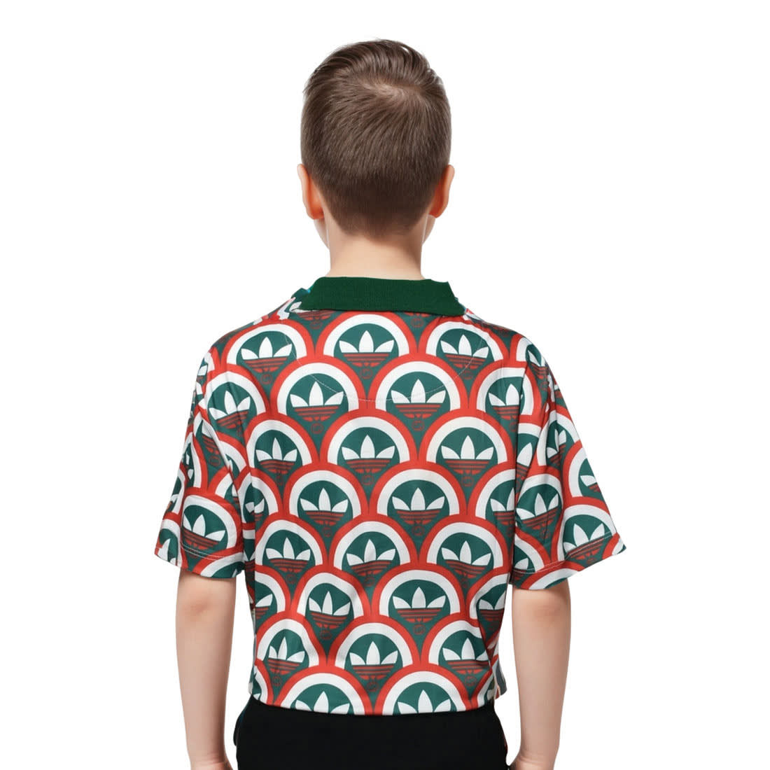 Adidas Green Premium Quality Kids T-shirt-1