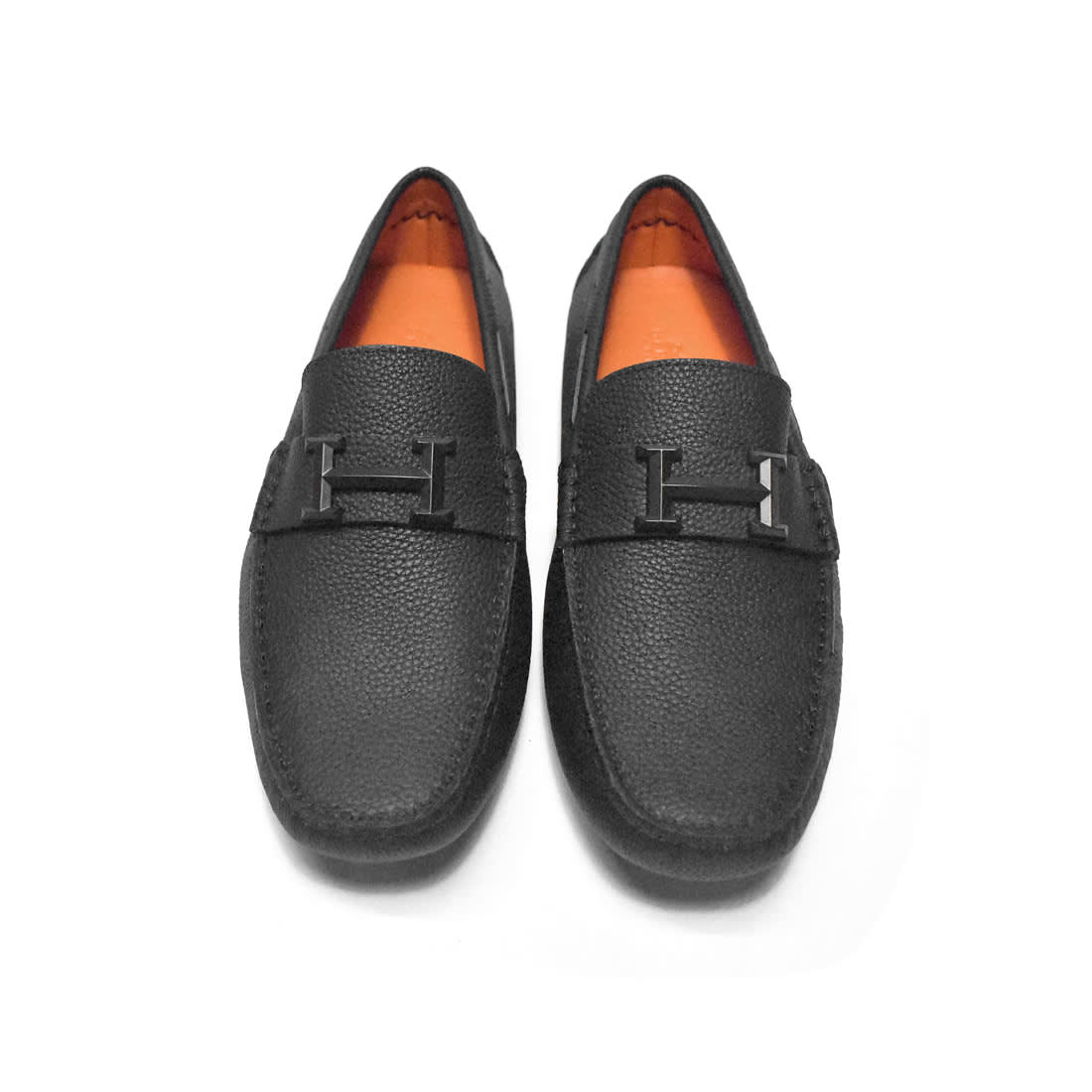 Hermes Paris Black Premium Quality Loafer-3