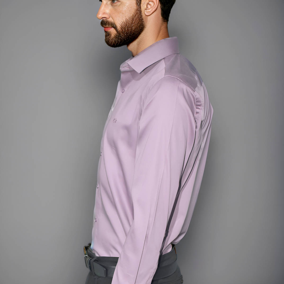 Armani Exchange Purple Premium Quality Shirt-1