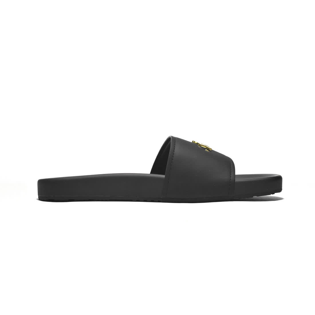 Balmain Black Premium Quality Men's Flip-flops-2