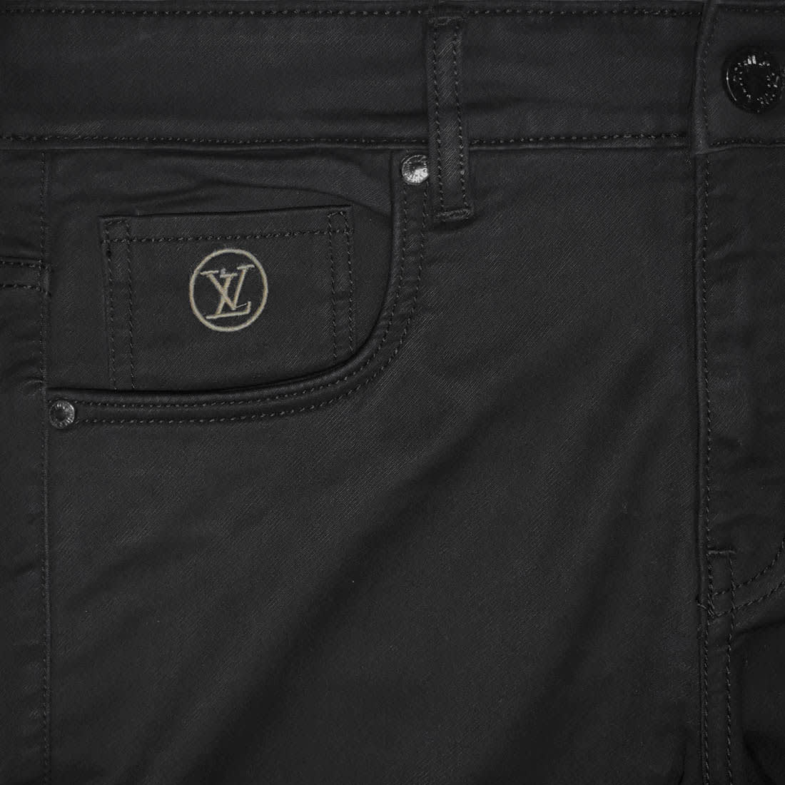Louis Vuitton Black Premium Denim Jeans-2
