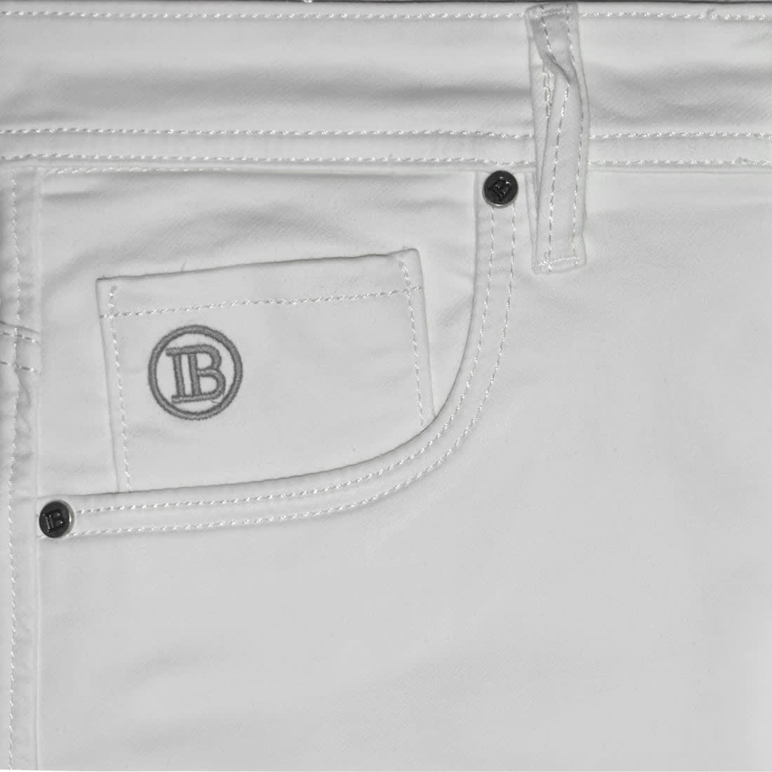 Balmain White Premium Quality Jeans-2