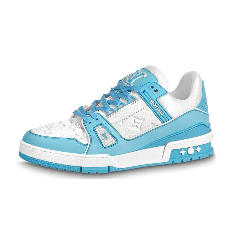 Louis Vuitton Sky Blue Premium Quality Sneakers-0