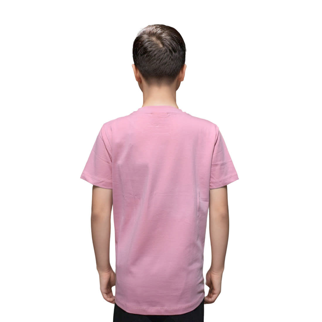 Burberry Label Print Pink Premium Kids T-shirt-1