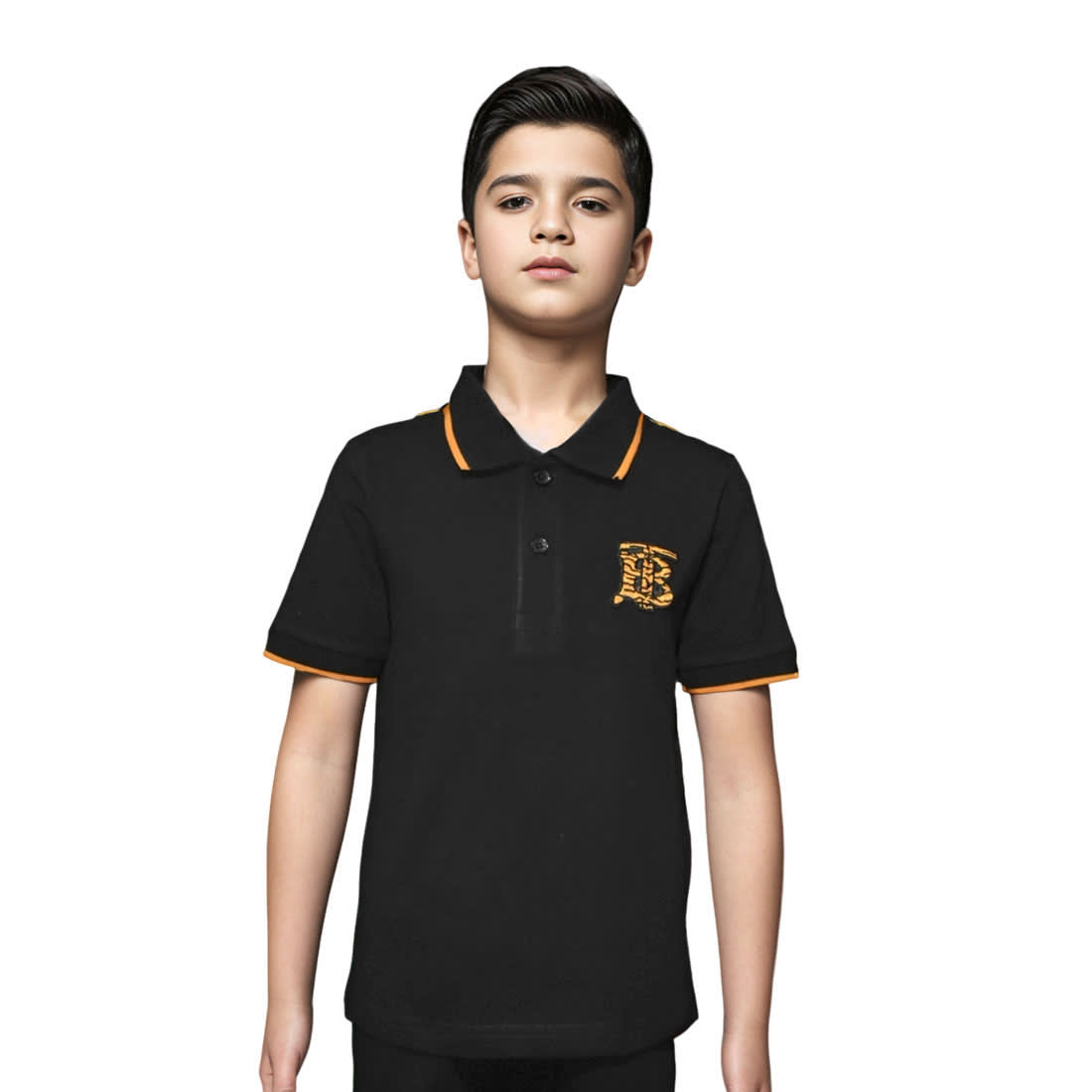 Burberry TB Embroidery Logo Pocket Kids T-shirt-0