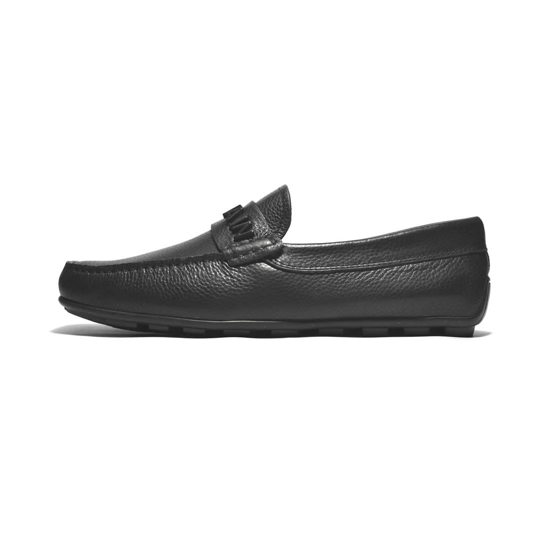Balmain Logo-Plaque Black Premium loafers-1