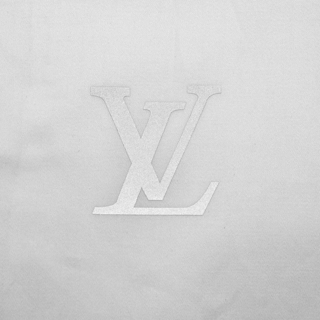 Louis Vuitton Logo Print White Premium Shirt-3