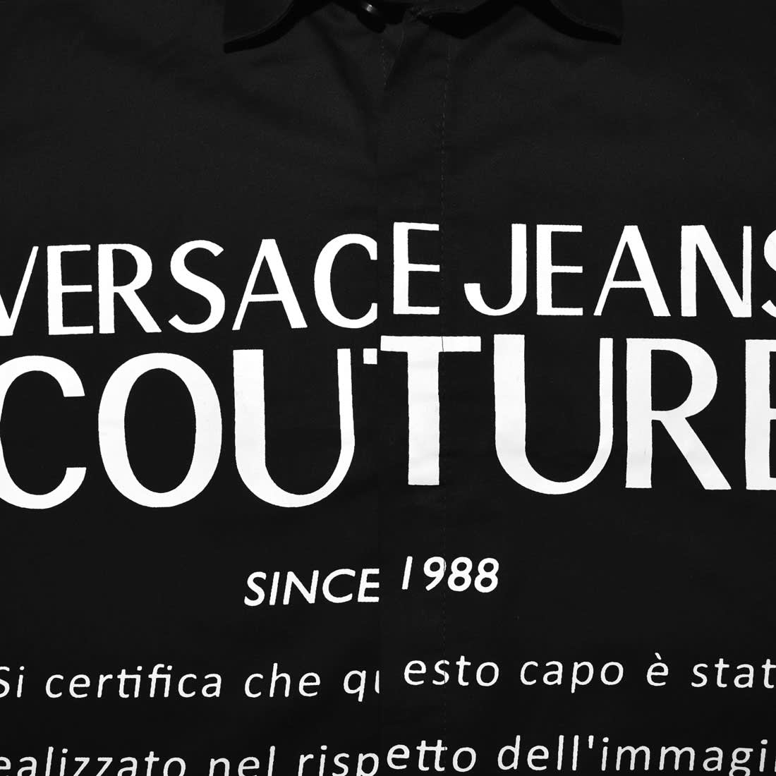 Versace Jeans Couture Black Premium Quality Shirts-4