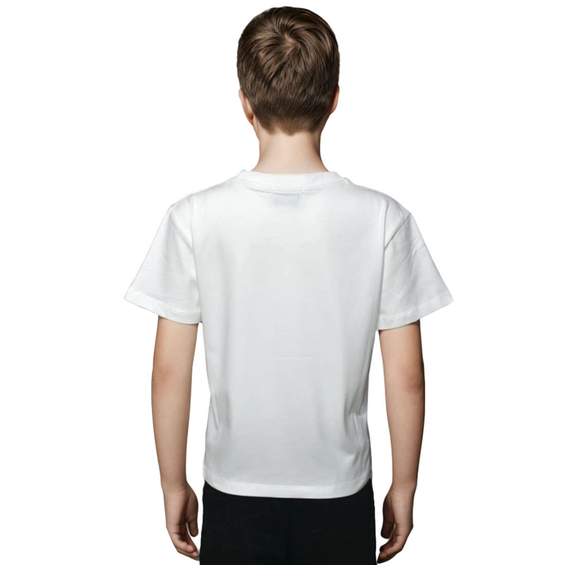 Burberry Roscoe Teddy Print White Kids T-shirt-1