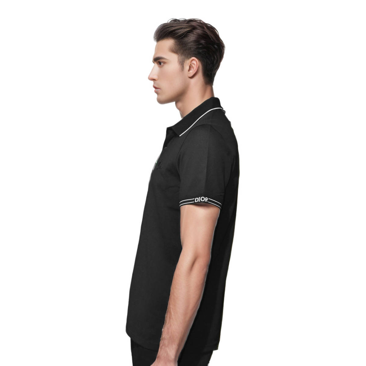 Dior Black Premium Quality T-Shirt-2