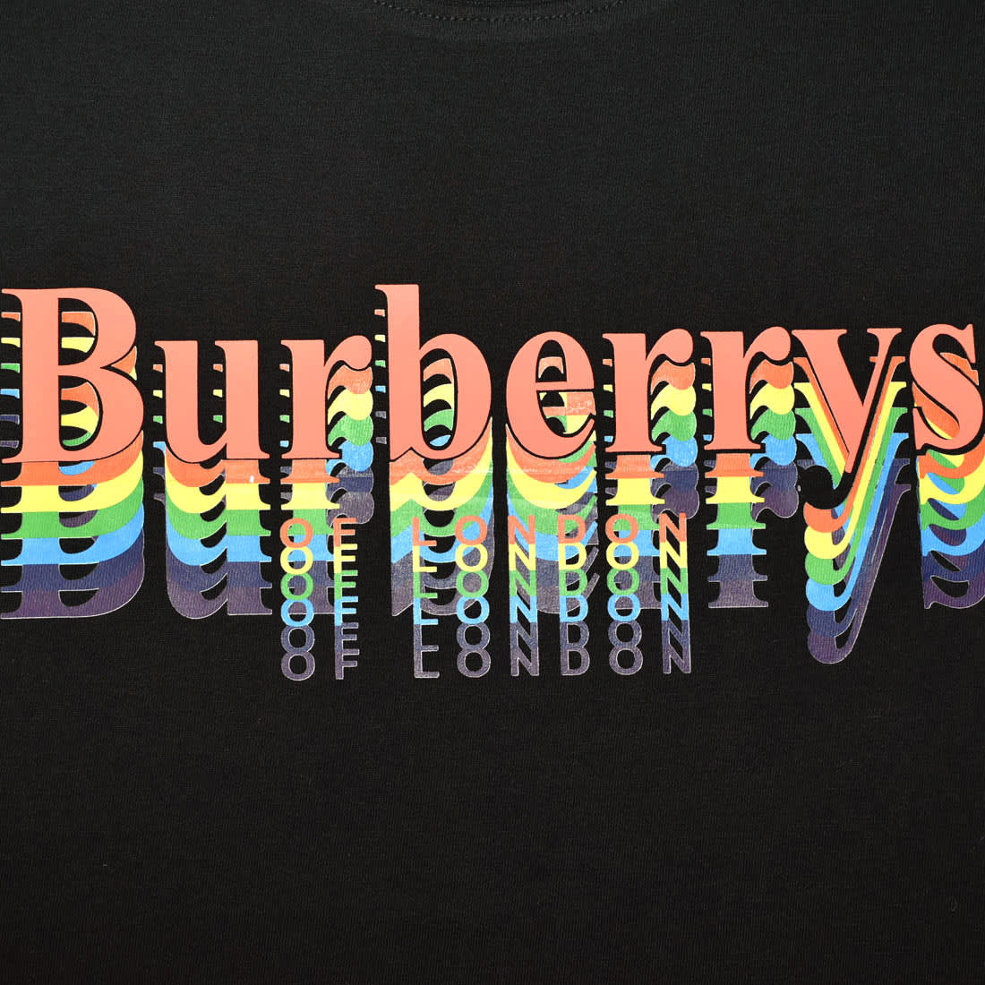 Burberry Black Premium Women Oversized T-shirt-3