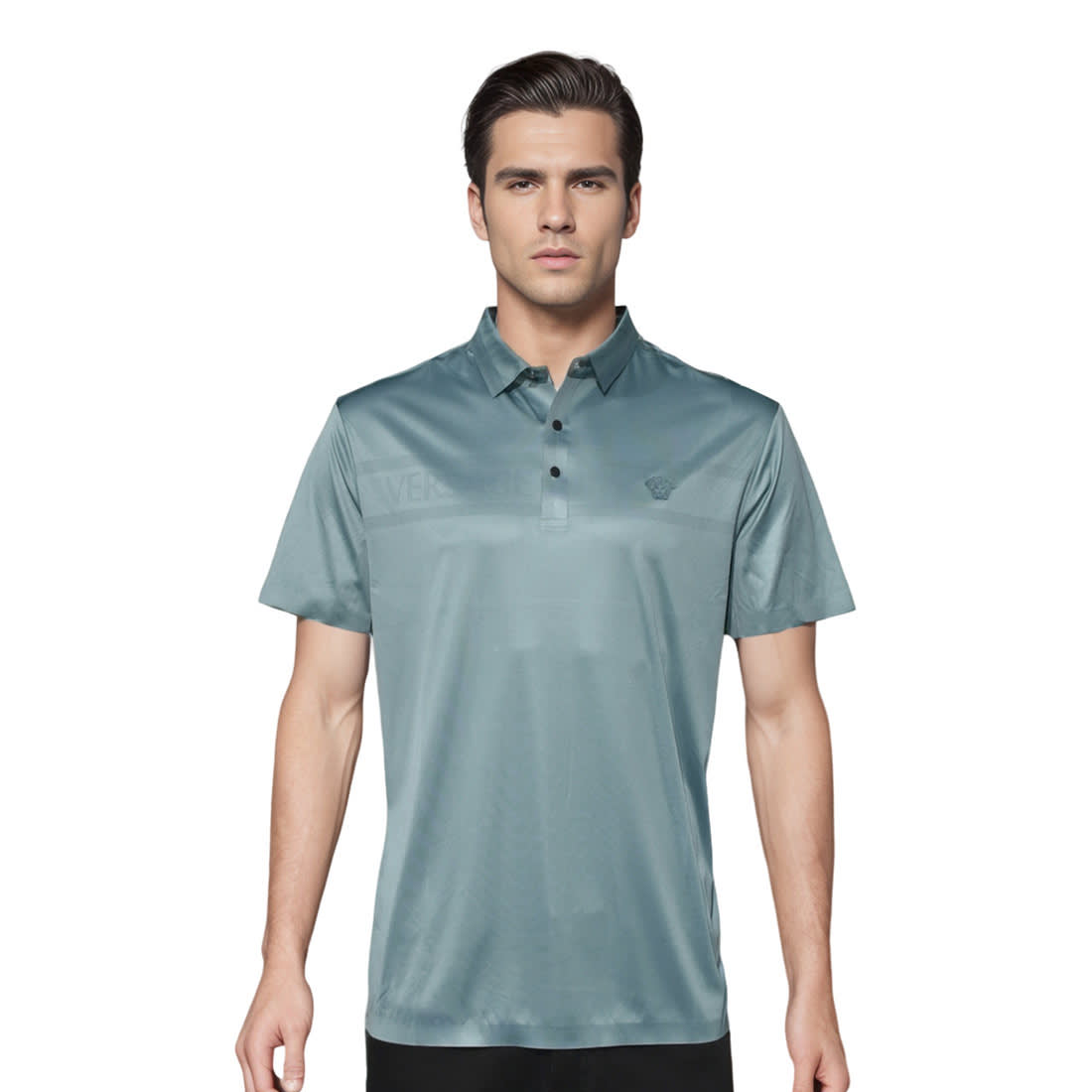 Versace Green Premium Quality Polo T-shirt-0