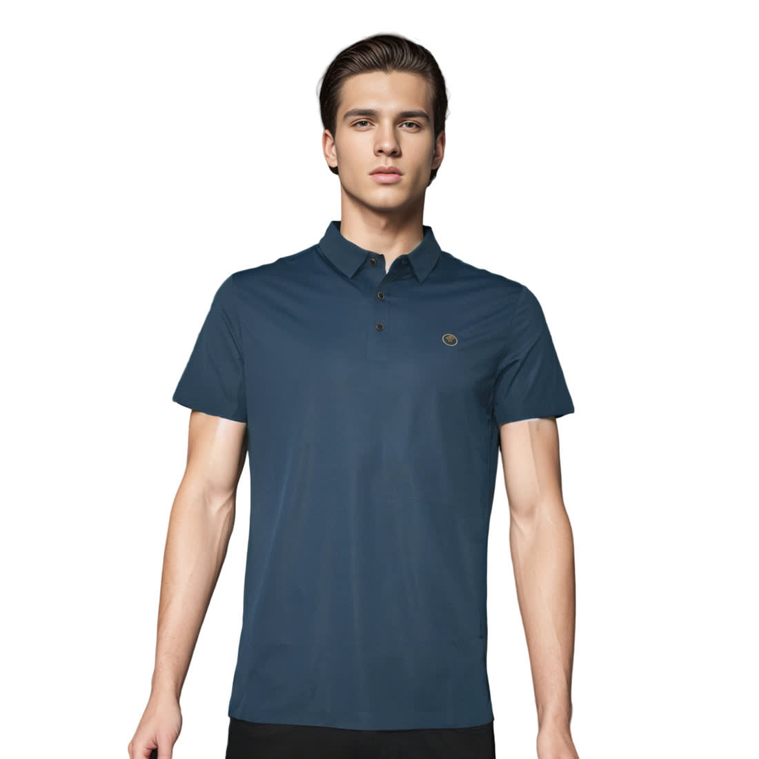 Versace Blue Premium Quality Polo T-shirt-0