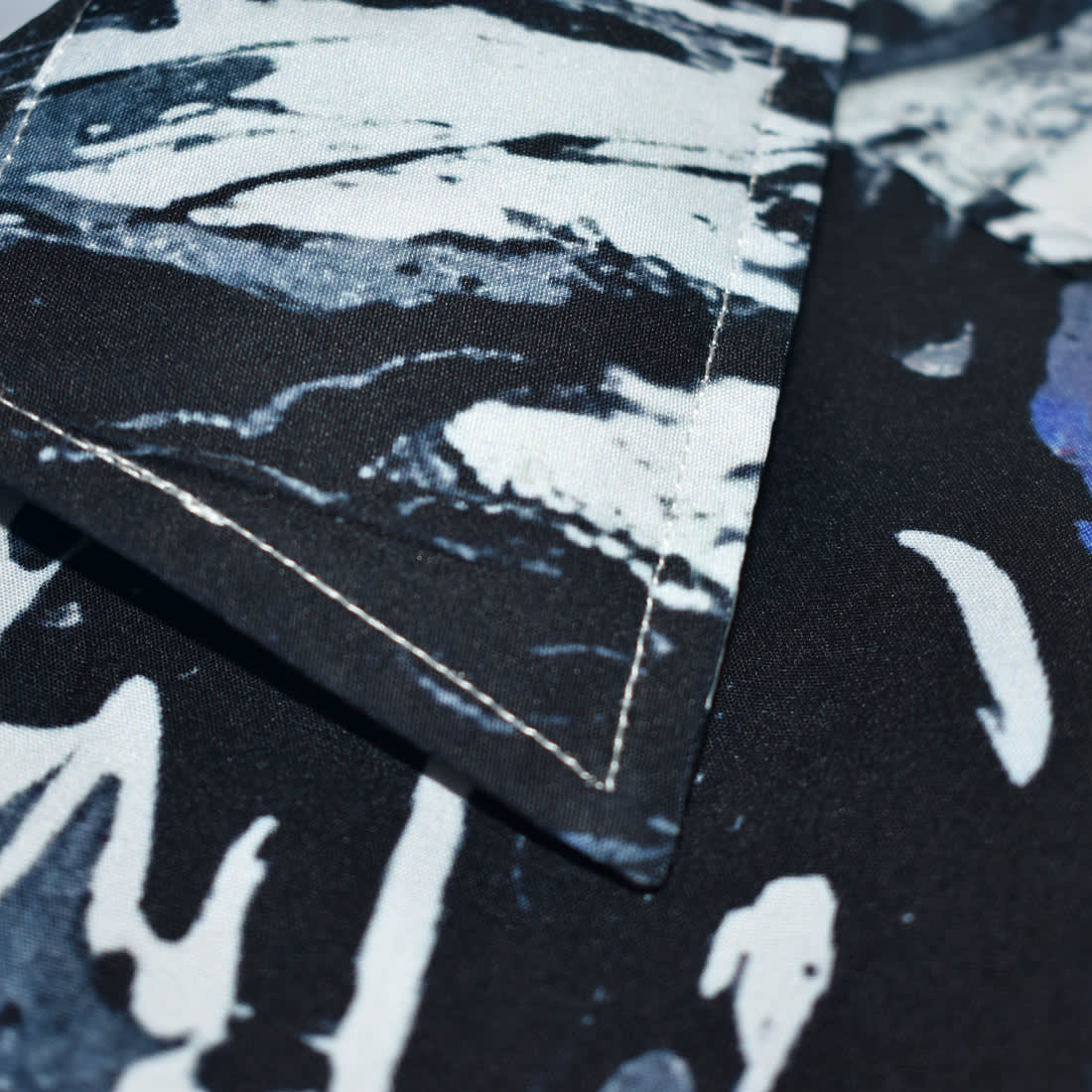 Amiri Paint Splatter Bowling Shirt-3