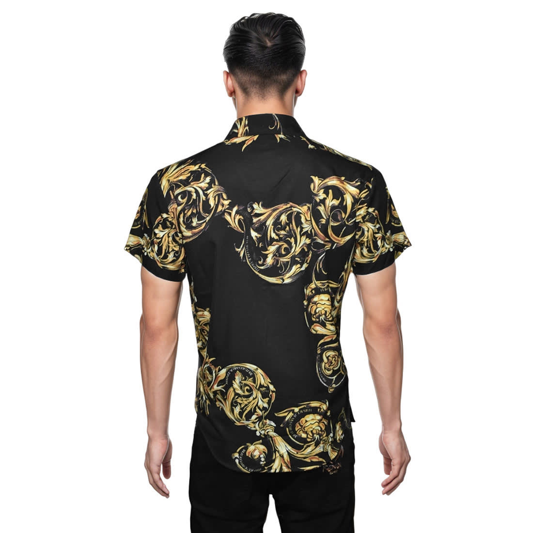 Versace Black & Yellow Premium Quality Shirt-1