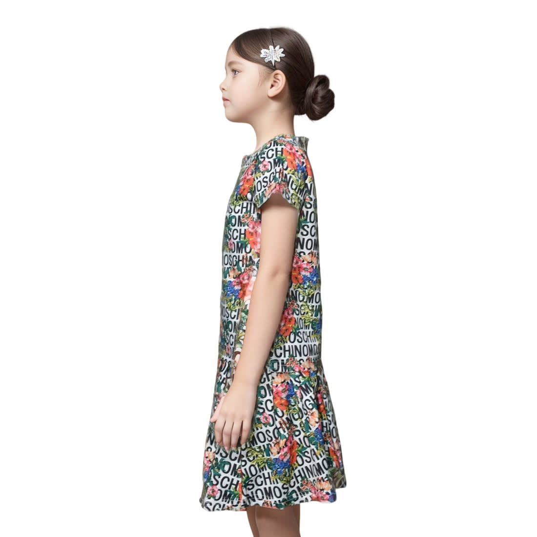 Moschino Black Floral Premium Girls Co-ord Set-2