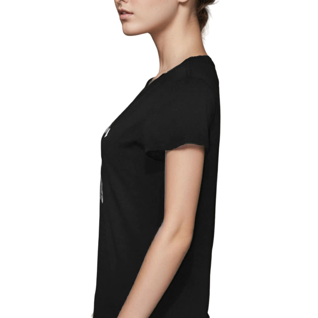 Celine Black Premium Quality Women T-shirt-2