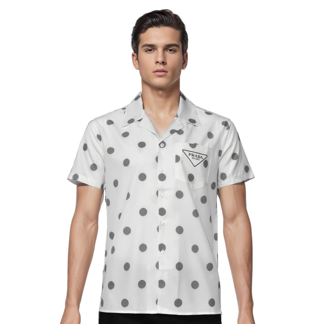 Prada White Premium Quality Shirt-0